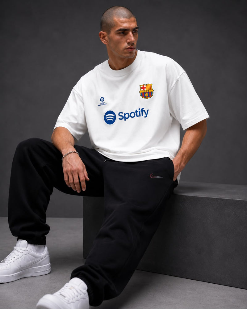 FC Barcelona Premium Oversized Cord Set - Blacklights streetwear